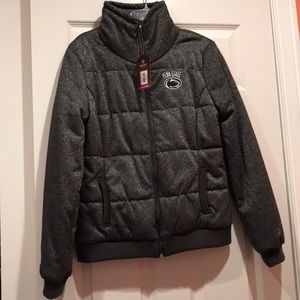 Penn State quilted puffer jacket medium. Worn 3 times. No longer has tags on it.